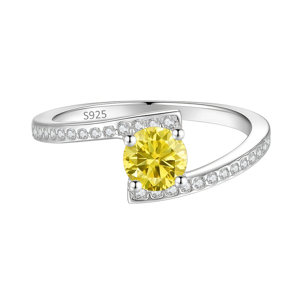 0.50-Carat Four-Prong Moissanite Ring – image 9