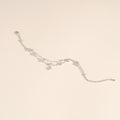 925 Sterling Silver Four-Leaf Clover Double-Layer Bracelet