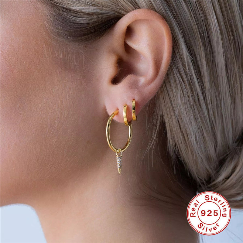 S925 Sterling Silver Earring/Pendant Component