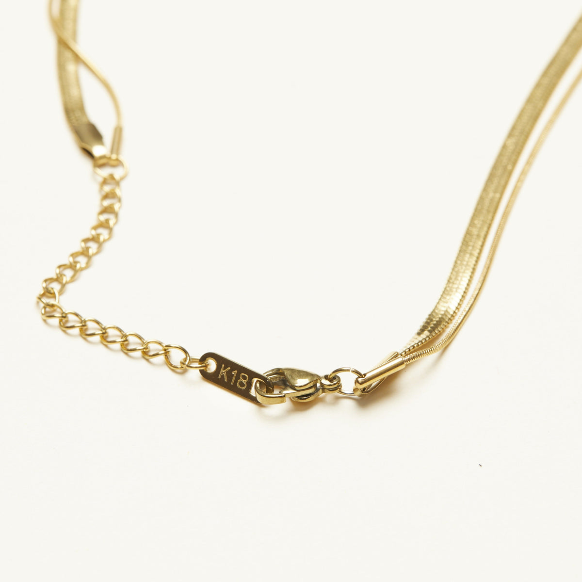 Double Herringbone Necklace