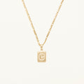 Monogram Initial Charm Necklace