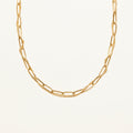 Thick Paperclip Chain Necklace