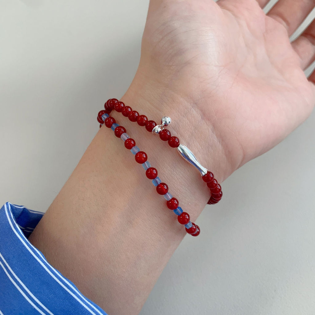 Red Agate Bracelet