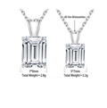 S925 Sterling Silver Moissanite Necklace