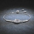 925 Sterling Silver Moissanite Bracelet
