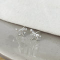 925 sterling silver earrings - silvery