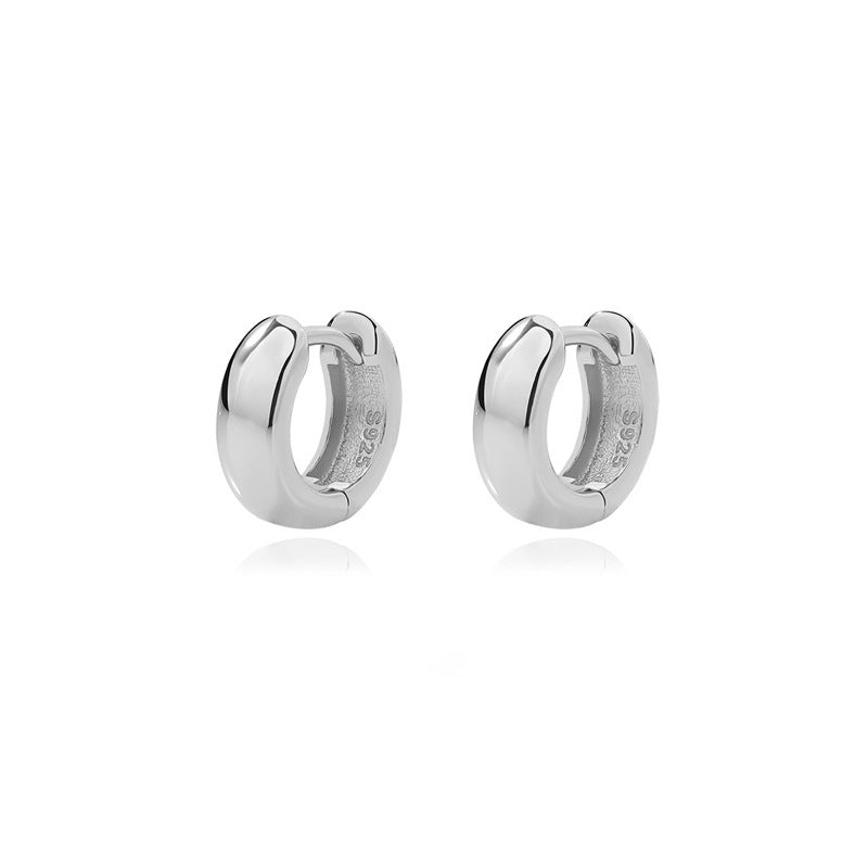 925 Sterling Silver Hoop Earrings