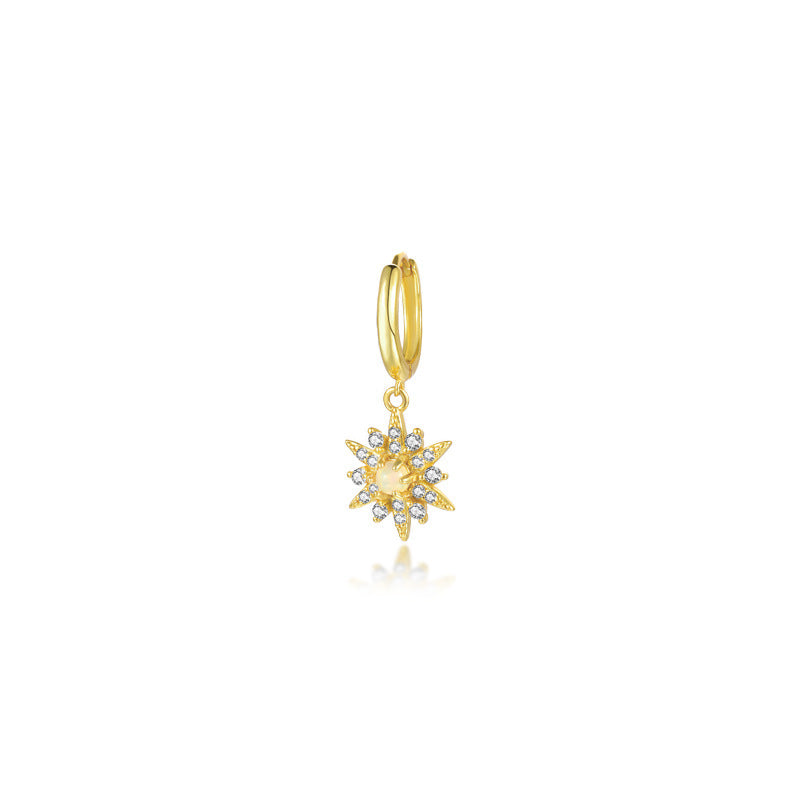 S925 Sterling Silver Earrings Set with Zirconia