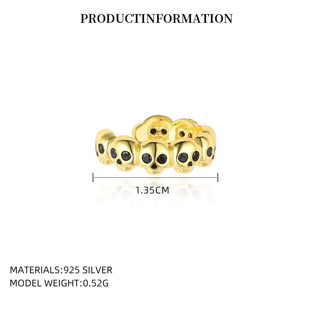 S925 Sterling Silver Cubic Zirconia Stud Earring Set