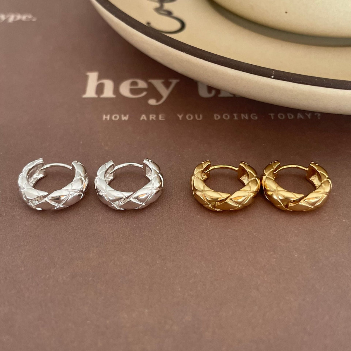 925 sterling silver ear buckle