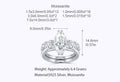S925 Silver Stackable Moissanite Ring