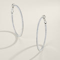 S925 Silver Statement Moissanite Earrings