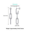 S925 Silver Moissanite Stud Earrings
