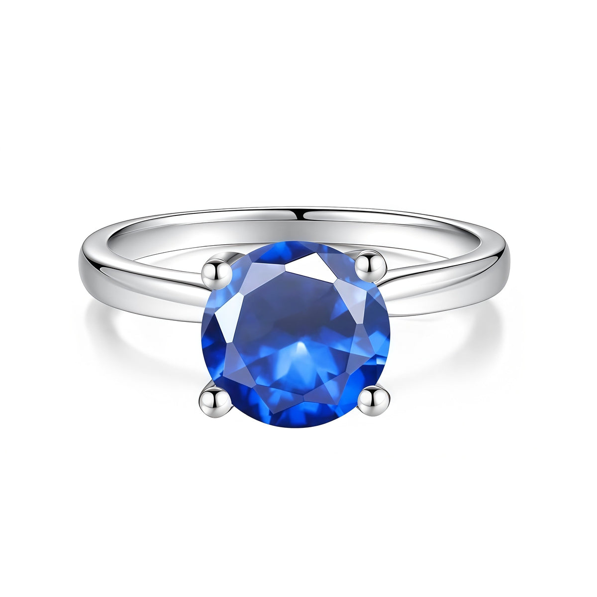 S925 Sterling Silver Moissanite Ring