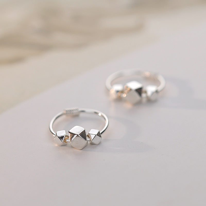 925 sterling silver earrings - silvery