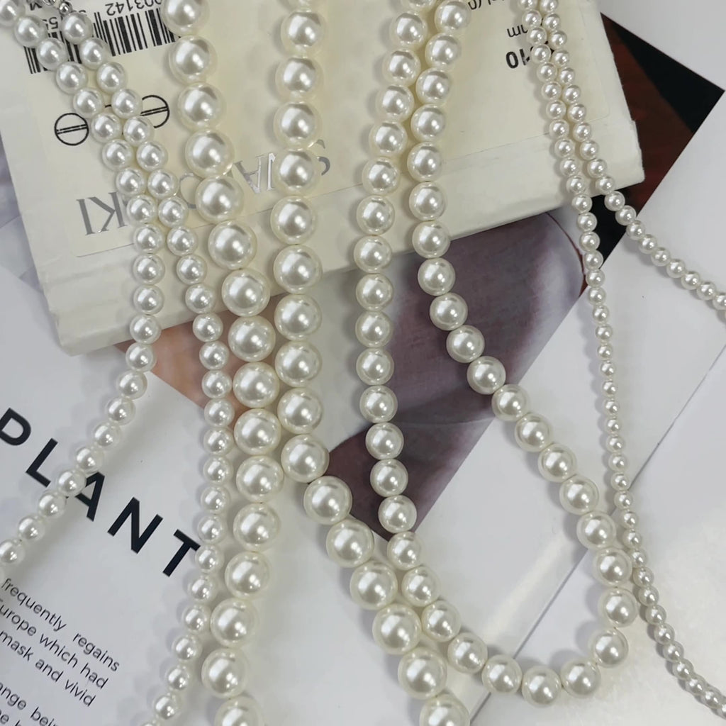 S925 sterling silver Shijia pearl necklace