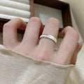 S999 Silver Open Ring