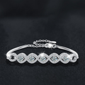 S925 Sterling Silver Moissanite Bracelet