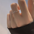 925 sterling silver ring - silver