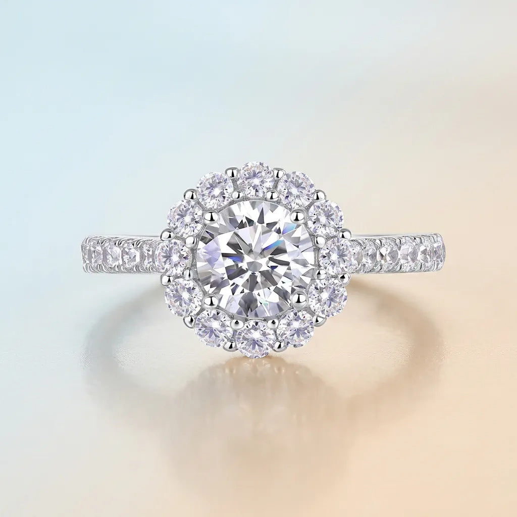 1-Carat Moissanite True Love Ring – wholesale moissanite rings