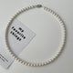 Chain length 16.9 inches（43cm） / Bead 0.23 inches（0.6cm）