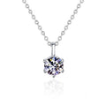 S925 Sterling Silver Moissanite True Love Forever Necklace