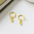 S925 Sterling Silver Earrings with Zirconia