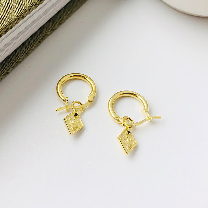 S925 Sterling Silver Earrings with Zirconia