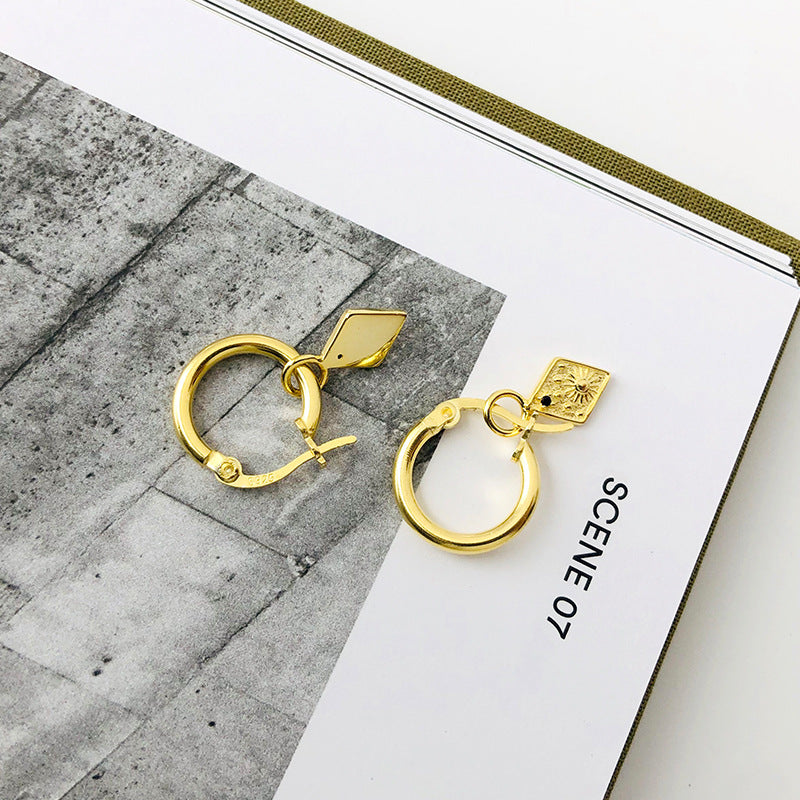 S925 Sterling Silver Earrings with Zirconia
