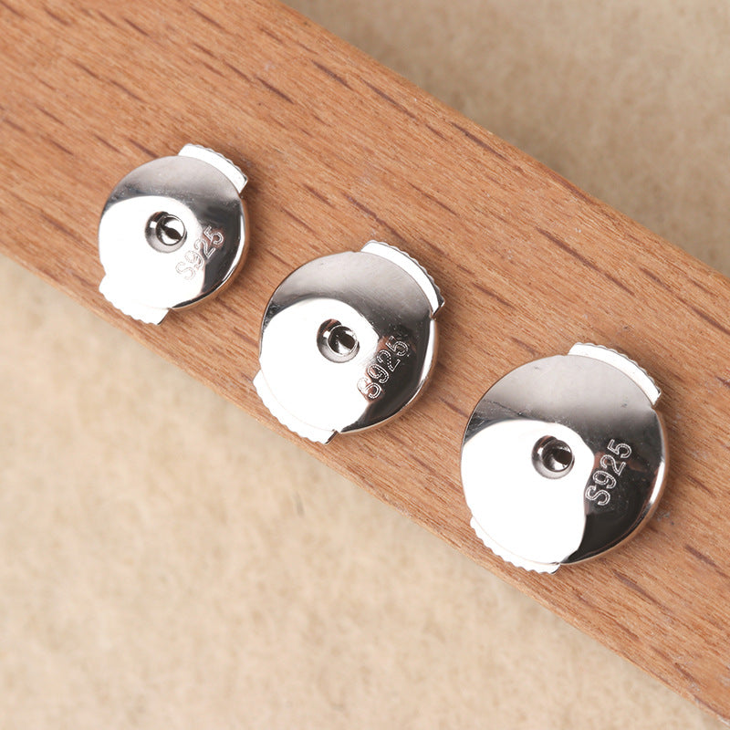 S925 Sterling Silver UFO-Style Earring Backs