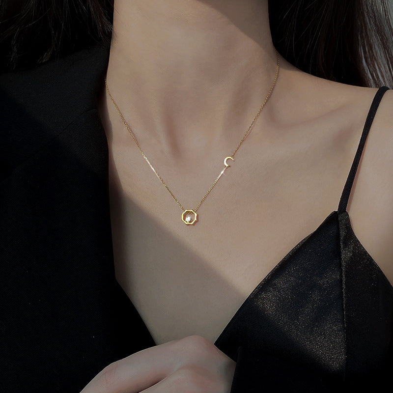 S925 sterling silver pendant necklace