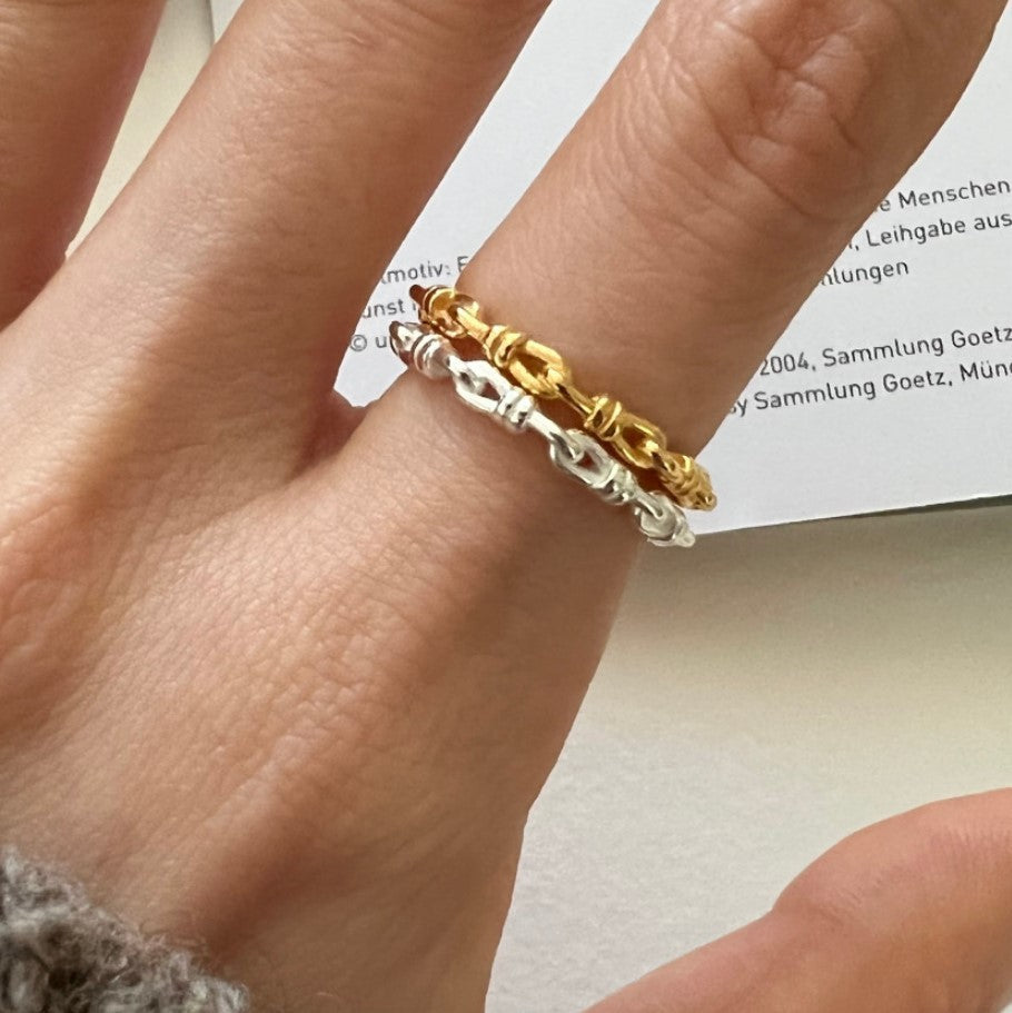 925 sterling silver open ring