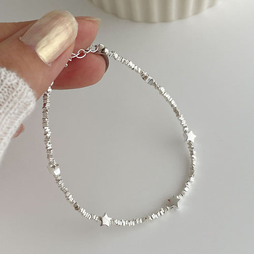 925 sterling silver bracelet - silvery