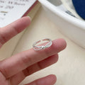 925 sterling silver ring - silver