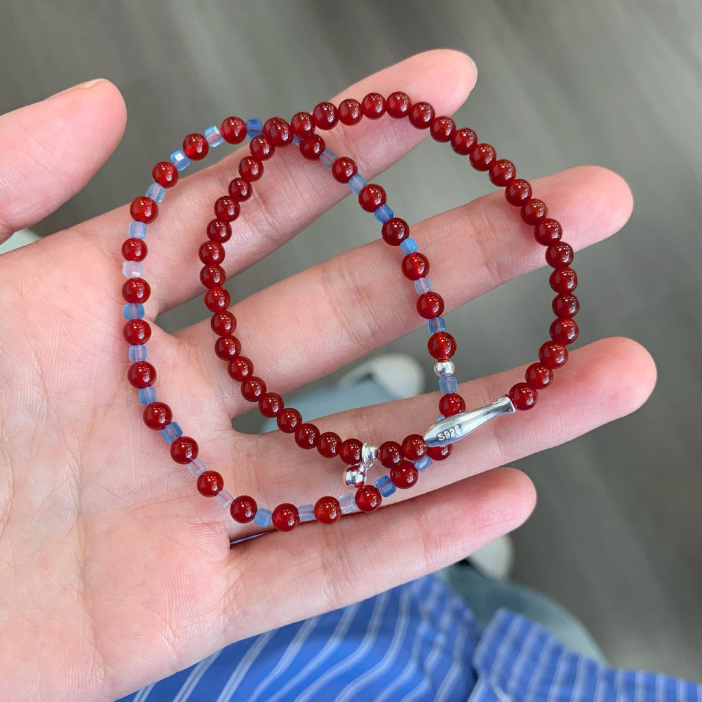 Red Agate Bracelet – gemstone jewelry supplier