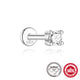 YCE694-3mm-1.2*6 / Silver