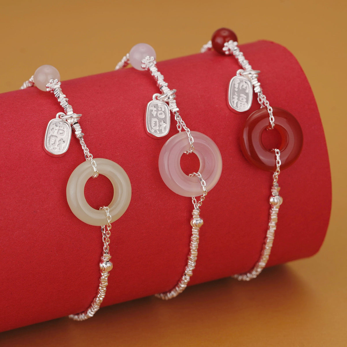 S925 sterling silver broken silver bracelet