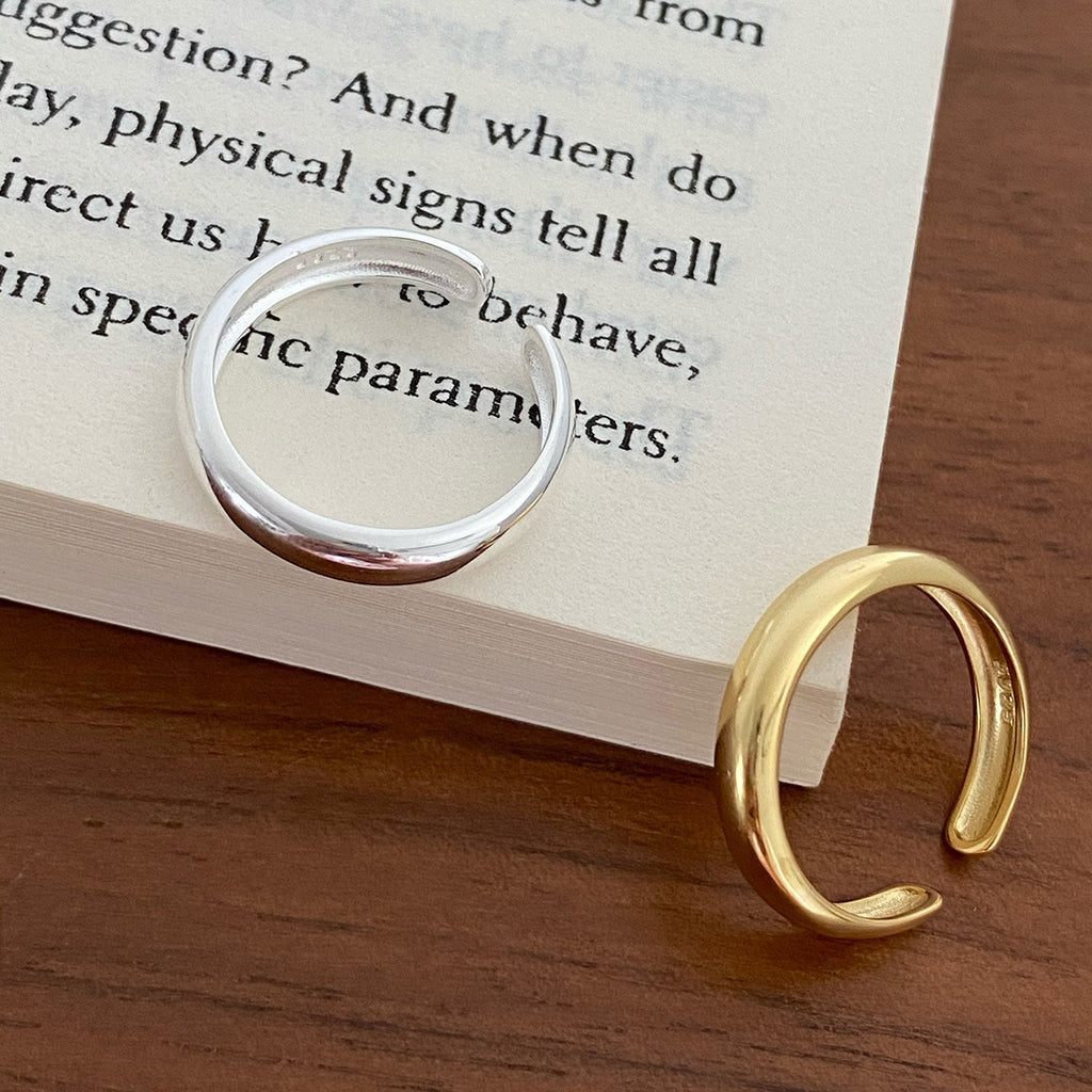 925 sterling silver open ring
