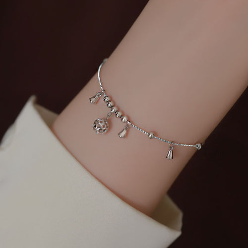 925 sterling silver bracelet - silvery