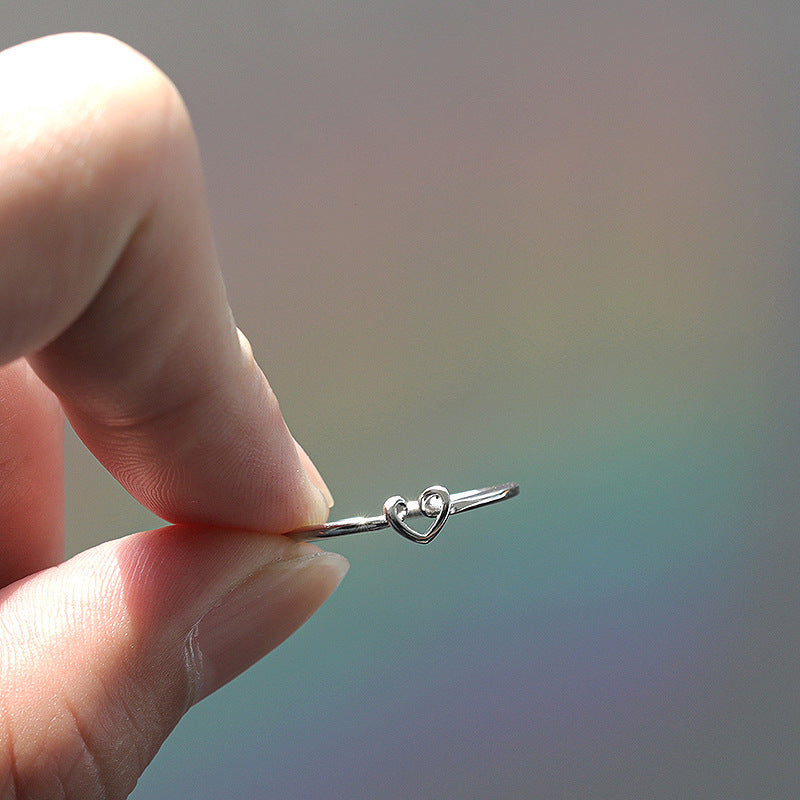 925 sterling silver ring - silver