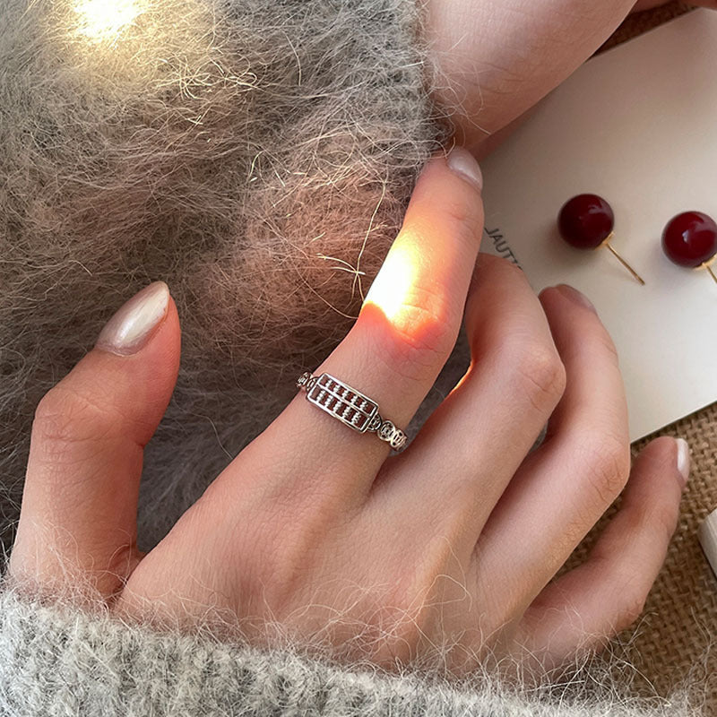 S925 Pure Silver Open Ring - Silvery