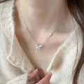925 sterling silver butterfly shaped pendant necklace