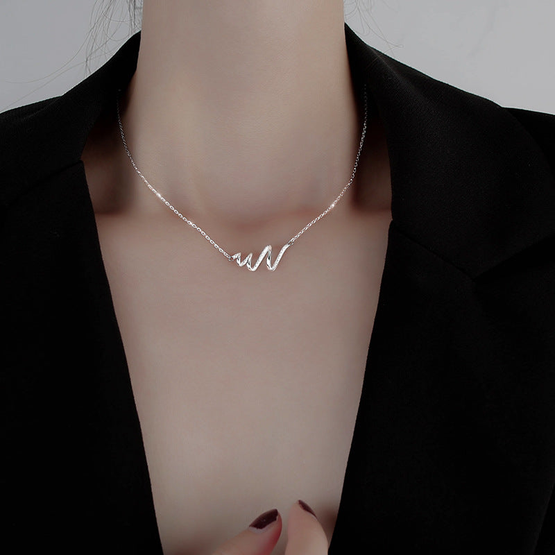 S925 sterling silver necklace