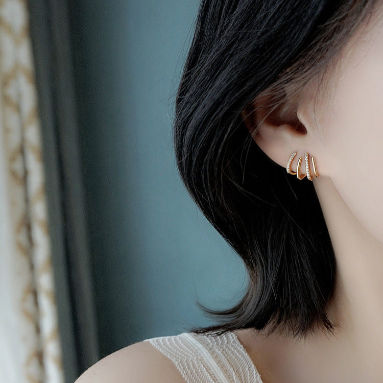 S925 sterling silver earrings