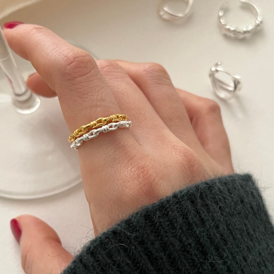 925 sterling silver open ring
