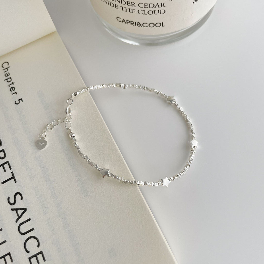 925 sterling silver bracelet - silvery