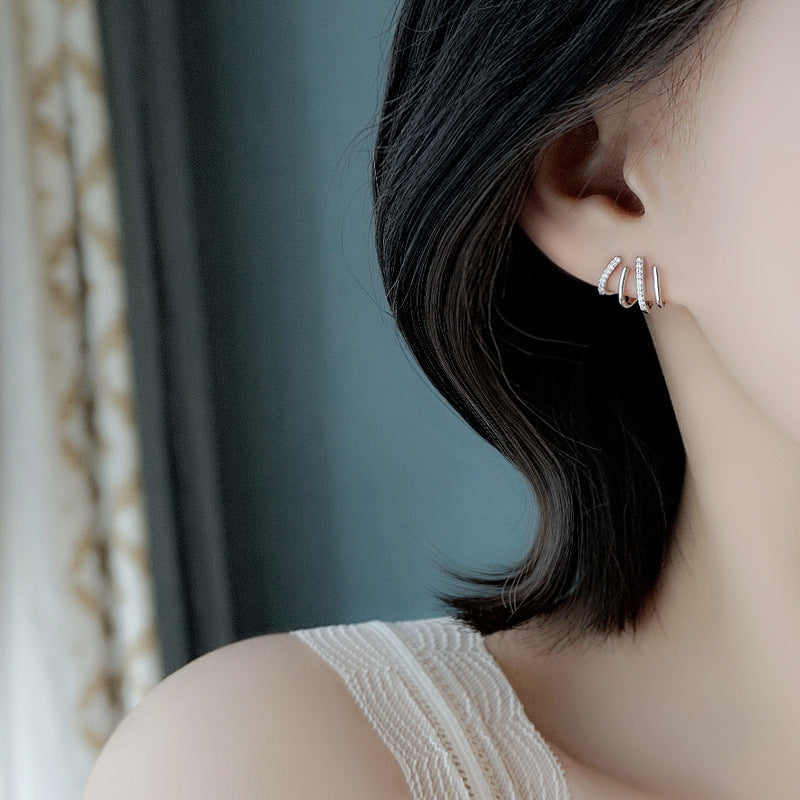S925 sterling silver earrings