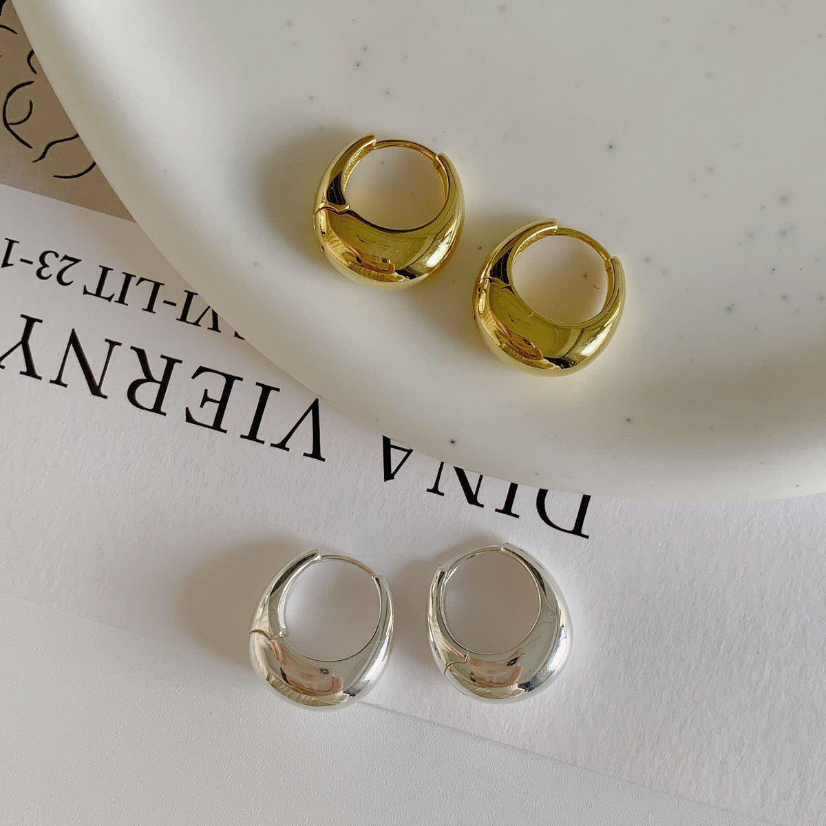 925 sterling silver single earring