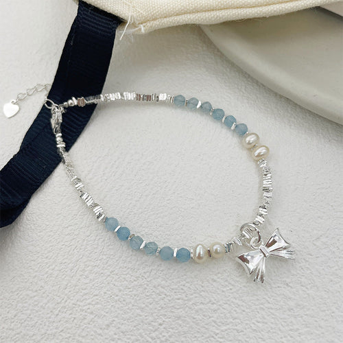 925 sterling silver bracelet - silvery