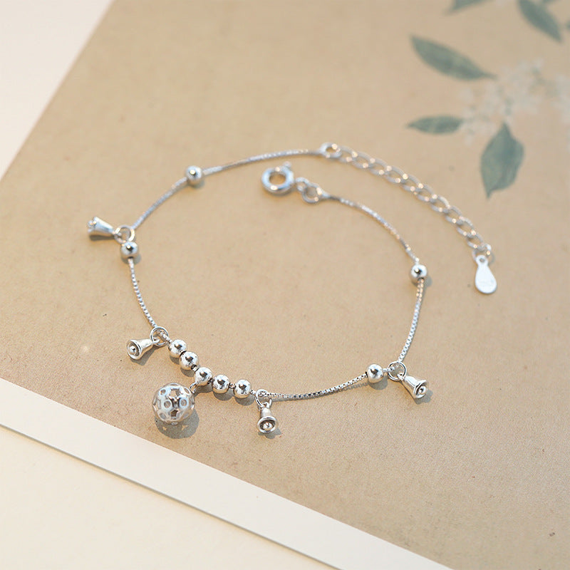 925 sterling silver bracelet - silvery